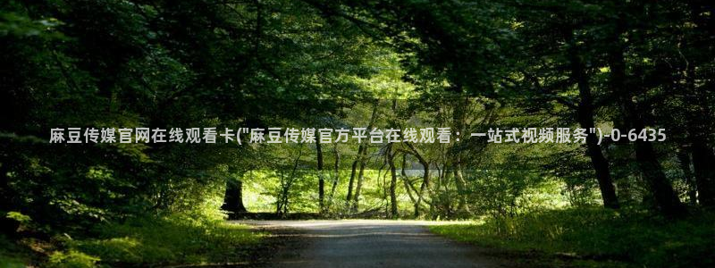 麻豆精品内容