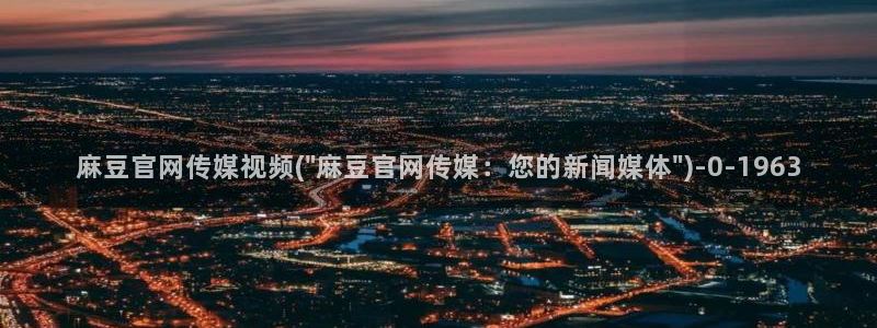 麻豆视频目录